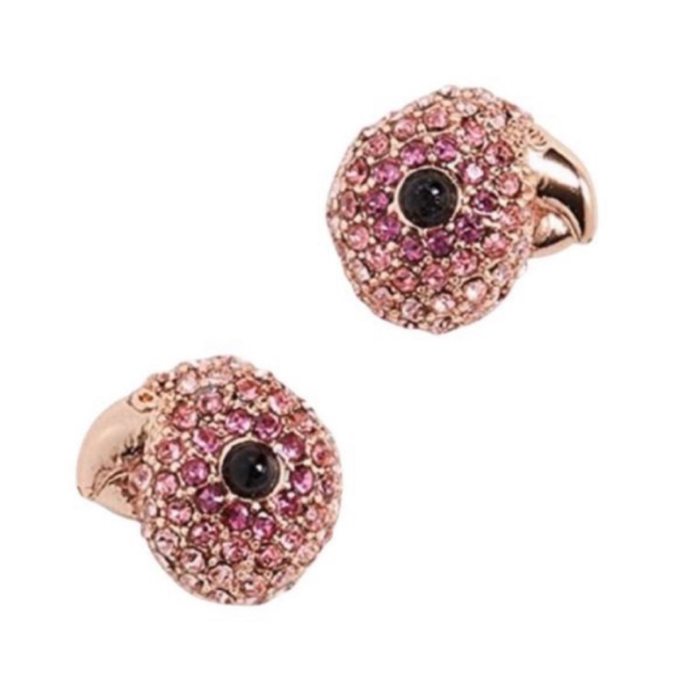 🆕 Kate Spade Tropical Pave Parrot Stud Earrings